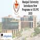 Manipal University Introduces New Programs to UG/PG 2025; Check Details Here